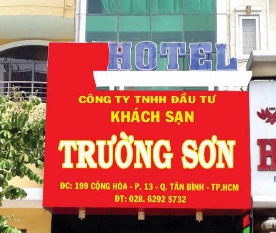 Khach San Truong Son Hotel Ho Şi Min Exterior foto